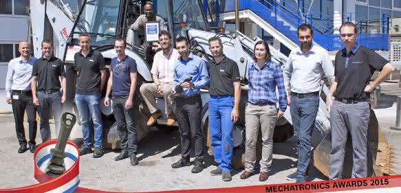 Bosch Rexroth Joystick Frankreich Team