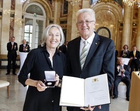 Renate Pilz Winfried Kertschmann Staufermedaille Renate Pilz Winfried Kertschmann Staufermedaille