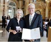 Renate Pilz Winfried Kertschmann Staufermedaille