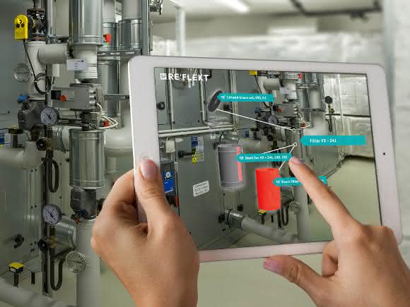 Augmented und Virtual Reality in der Industrie Sonderschau auf der Productronica