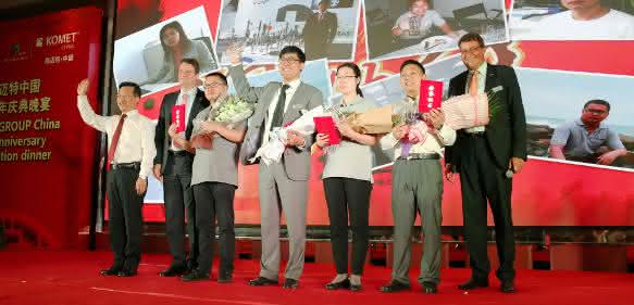 Komet Group China feiert 10-Jähriges
