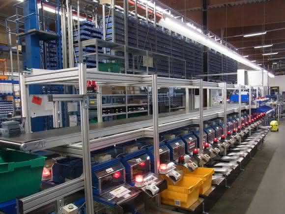 Sorter mit Kettenausschleuser