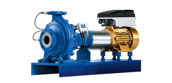 KSB bietet eine 45-kW-Version des Drehzahlregelsystems für Kreiselpumpen „Pump Drive“