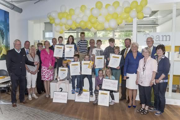 Harting KiTec Gruppenfoto 2015 Siegerehrung Harting KiTec Gruppenfoto 2015 Siegerehrung