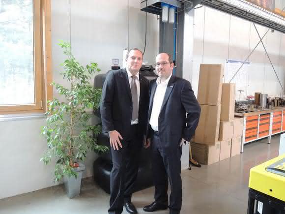 Bernhard Fronius und Stefan Freudenthaller Bernhard Fronius und Stefan Freudenthaller