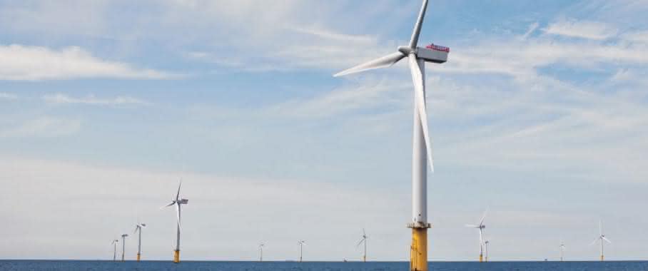 Siemens Windpark Gwynt y Mor