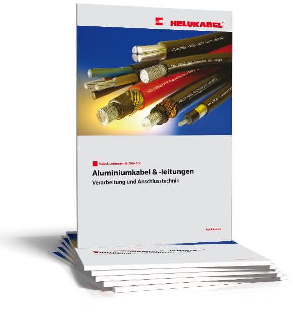 Aluminiumkatalog von Helukabel Helukabel legt weltweit ersten Alukatalog auf