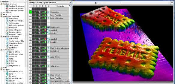 3D Robotguidance zur Prüfung von Butterkeksen EyeScan AT 3D inspiziert auch unebene Oberflächen