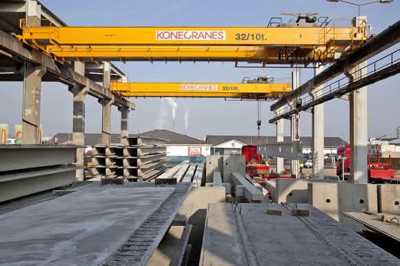 Konecranes Dreßler Bau Außenlager