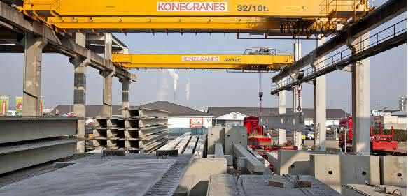 Konecranes Dreßler Bau Außenlager Konecranes Dreßler Bau Außenlager
