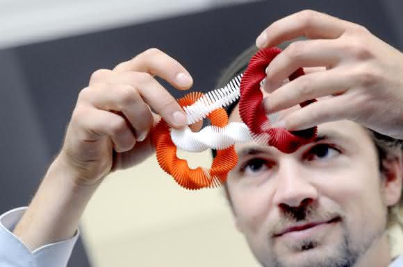 Rapidtech und Fabcon 3.D Bauteil auf der Rapidtech
