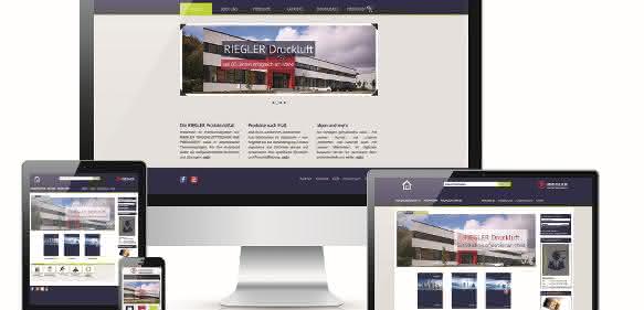 Riegler Webseite und Online-Shop