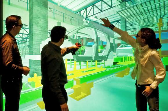 Virtuelle Produktionsplanung im VDC Fellbach