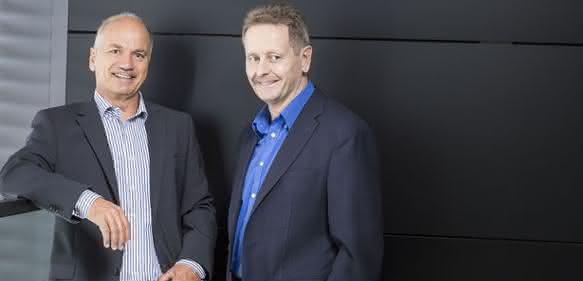 Karl „Charly“ Wachtel (li.) und Rolf Pfenning