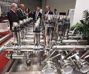 Messestand auf der Achema