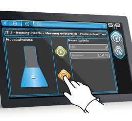 sichere Touch-Bedienung