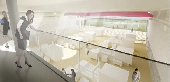 Preh Entwicklungszentrum Innenansicht