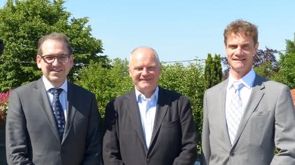 Karlheinz Wex, Horst Klenk, Thierry Wolter Ceratizit kauft Klenk