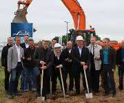 Spatenstich Linde-Filiale Gases & More