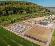 Baustelle Bürkert Campus Criesbach Investionen bei Bürkert in Ingelfingen