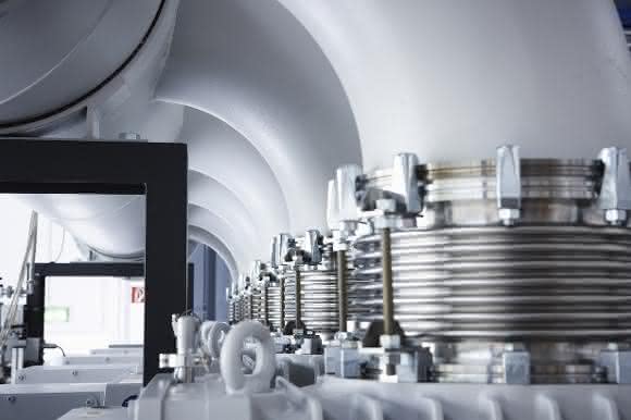 Modulares Vakuumsystem Oerlikon Leybold Vacuum Modulares Vakuumsystem Stahlentgasung