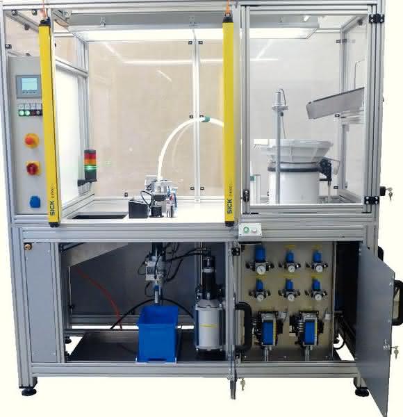 Nietstation von KVT-Fastening Nietstation von KVT-Fastening
