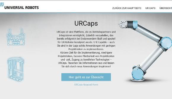 Verkaufsplattform URCaps