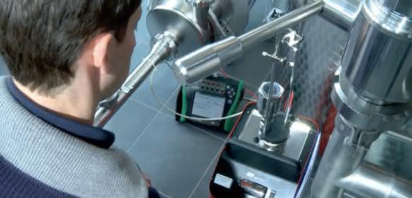 Kalibrierung des Widerstandsthermometers TM411