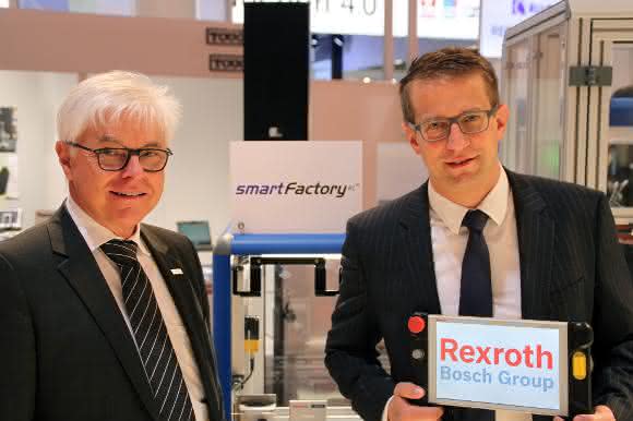 Prof. Detlef Zühlke und Thomas Bürger Kooperation Industrie 4.0 - Prof. Detlef Zühlke und Thomas Bürger