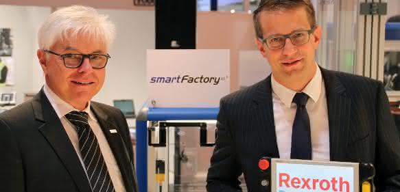 Prof. Detlef Zühlke und Thomas Bürger Kooperation Industrie 4.0 - Prof. Detlef Zühlke und Thomas Bürger