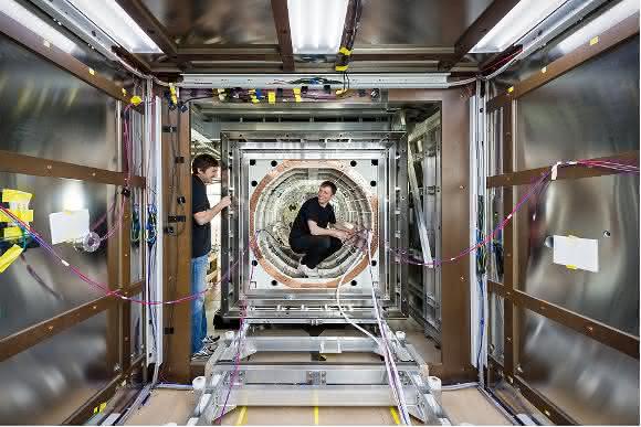Magnetisch abgeschirmter Raum