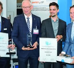 Preisverleihung für Festo Bionische Ameisen von Festo ausgezeichnet