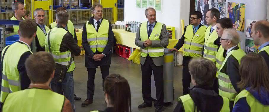 Logistiklager SSI Schaefer Tag der Logistik 2015