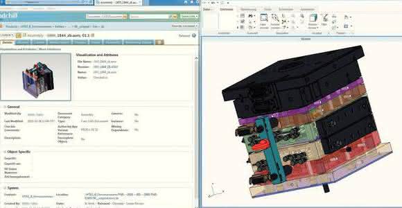 Multi-CAD-fähige Produktdatenmanagement PTC Windchill