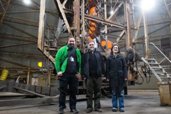 Thomas Jauß, Arne Cröll und Dr. Maral Azizi