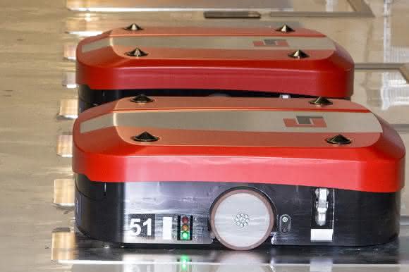 Swisslog erwirbt vor allem Software-Know-how im Bereich der FTS von Grenzebach.  (Foto: Born)