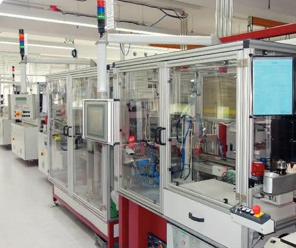 Produktion Werma Signalleuchten