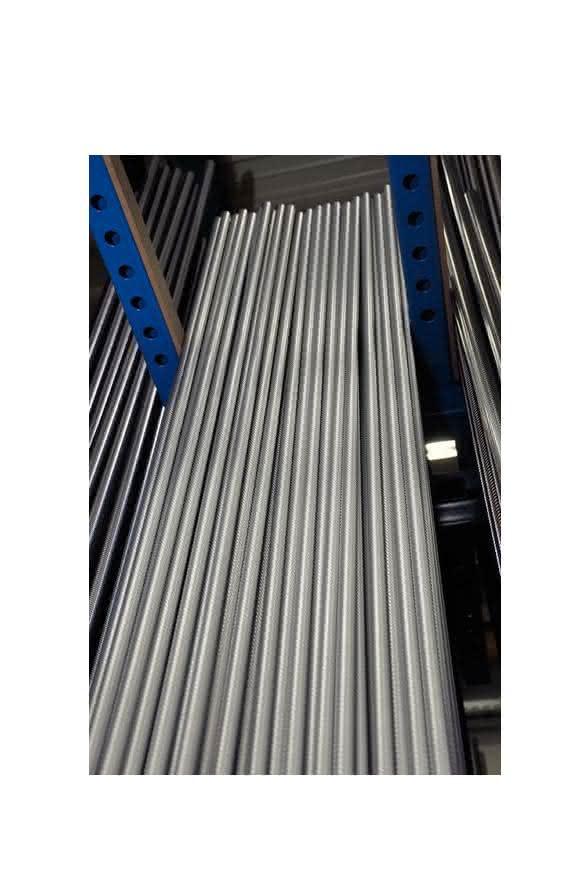 Gewindespindeln aus Aluminium
