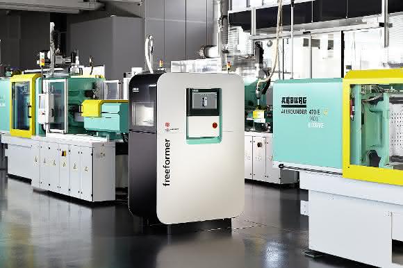 Additive Fertigung Allrounder-Spritzgießmaschinen Freeformer Arburg