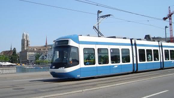 Cobra-Tramwagen in Zürich Cobra-Tramwagen in Zürich