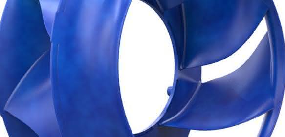 Neuer Radialventilator von Ziehl-Abegg: Laufrad ZAV Blue
