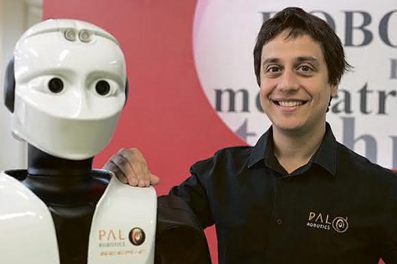 PAL Robotics CEO Francesco Ferro