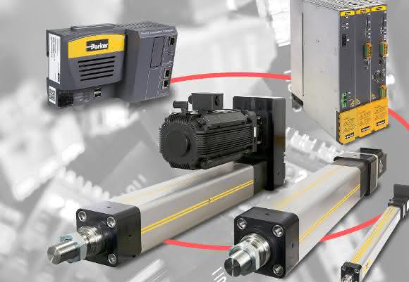 Parker Hannifon auf der HMI Parker Hannifin Produkte