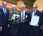 Hermes Award auf der HMI 2015 Preisübergabe Hermes Award 2015