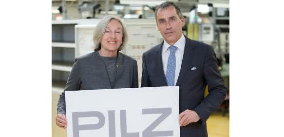 Pilz neues Firmenlogo