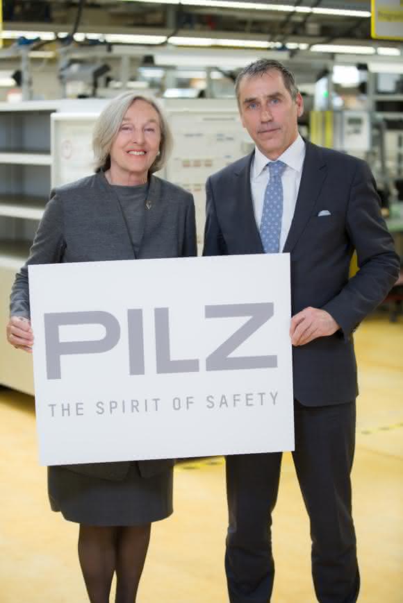 Pilz neues Firmenlogo
