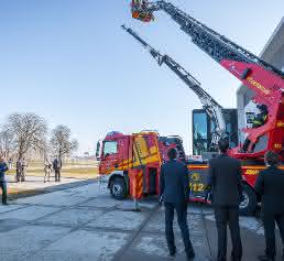 Fahrzeug der Freiwilligen Feuerwehr Obergünzburg