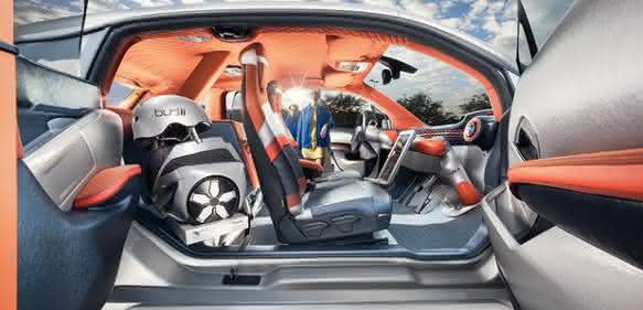 Schweizer Concept-Car: Der Roboter sitzt am Steuer
