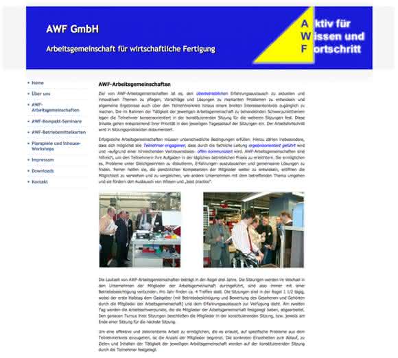 AWF AWF: Auf dem Weg zur produktions- und logistikgerechten Fabrik: Netzwerk erweitert um eine Masche