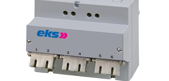 Spleißboxen eks Engel mit Spleißboxen in Reihenbauweise: Zwei Meter Pigtail